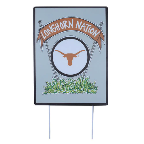 Texas Longhorn-Longhorn Nation Metal Yard Sign (22545) - Image 2