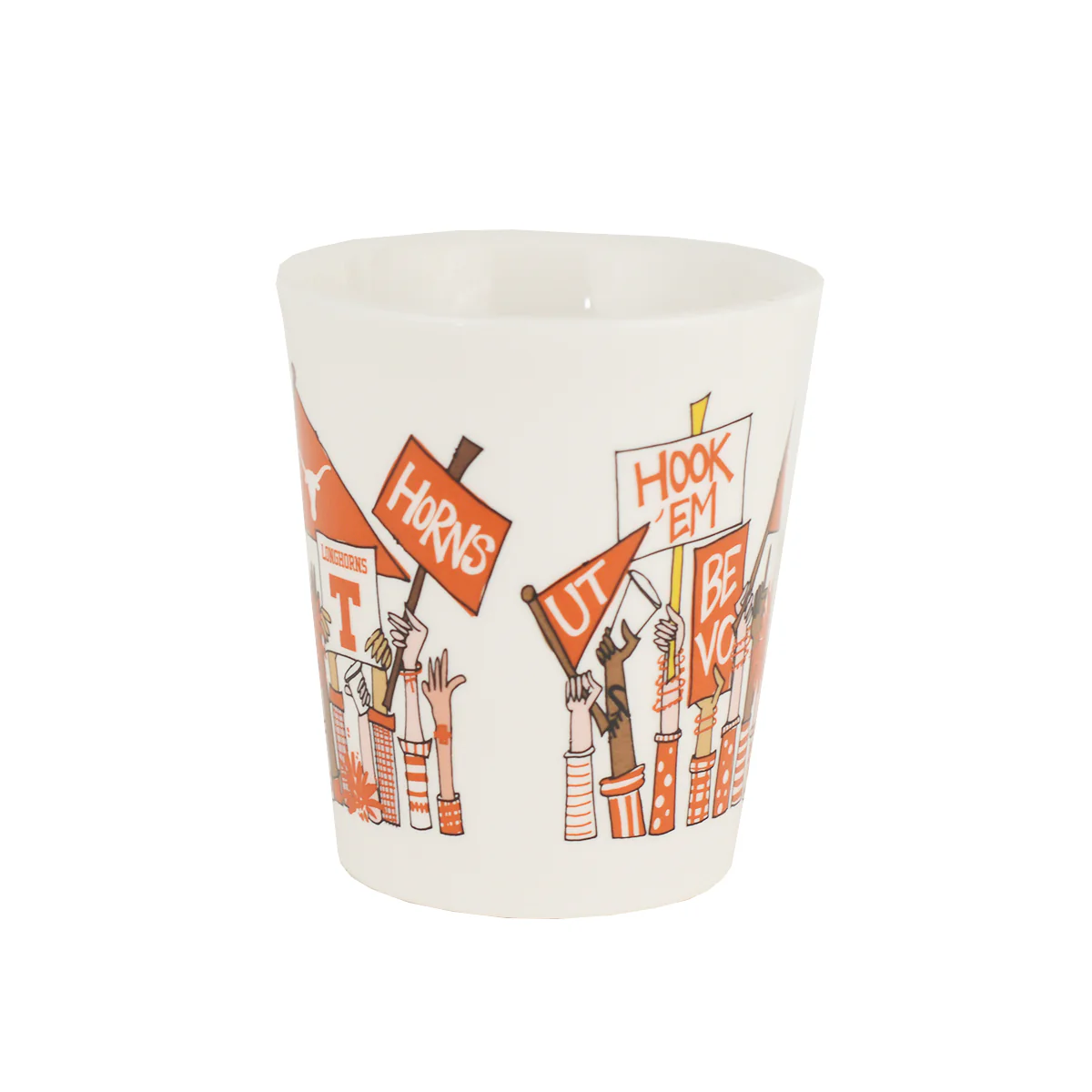 Texas Longhorn Magnolia Lane Waving Banners Ceramic Mug (22586) - Image 2