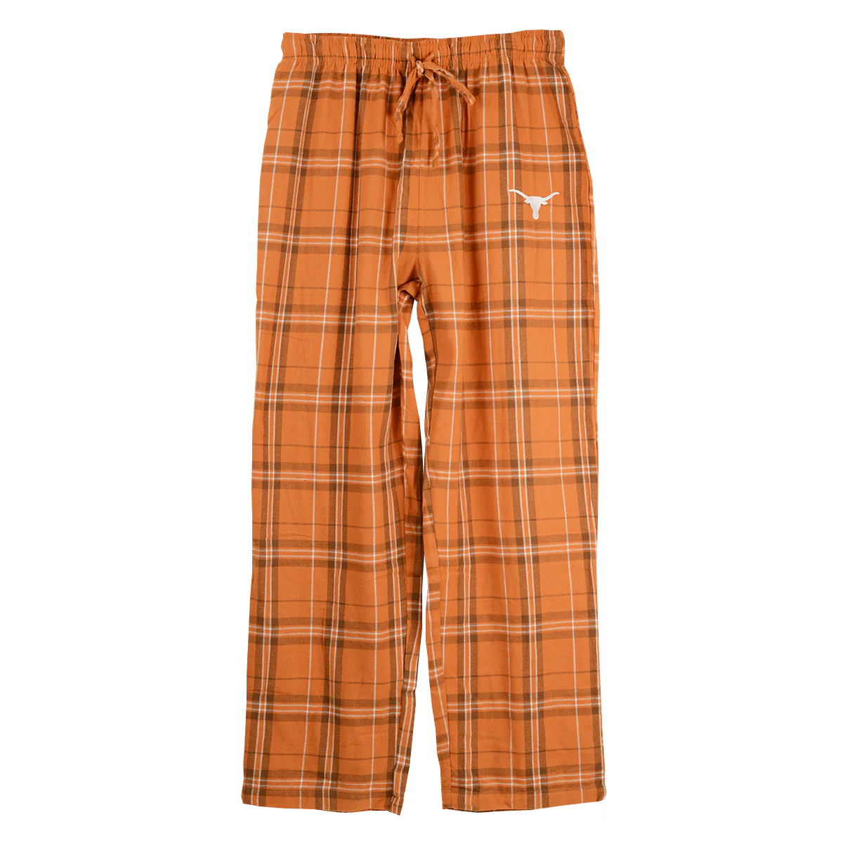 Texas Longhorn Men's Hillstone Plaid Embroidered Lounge Pants