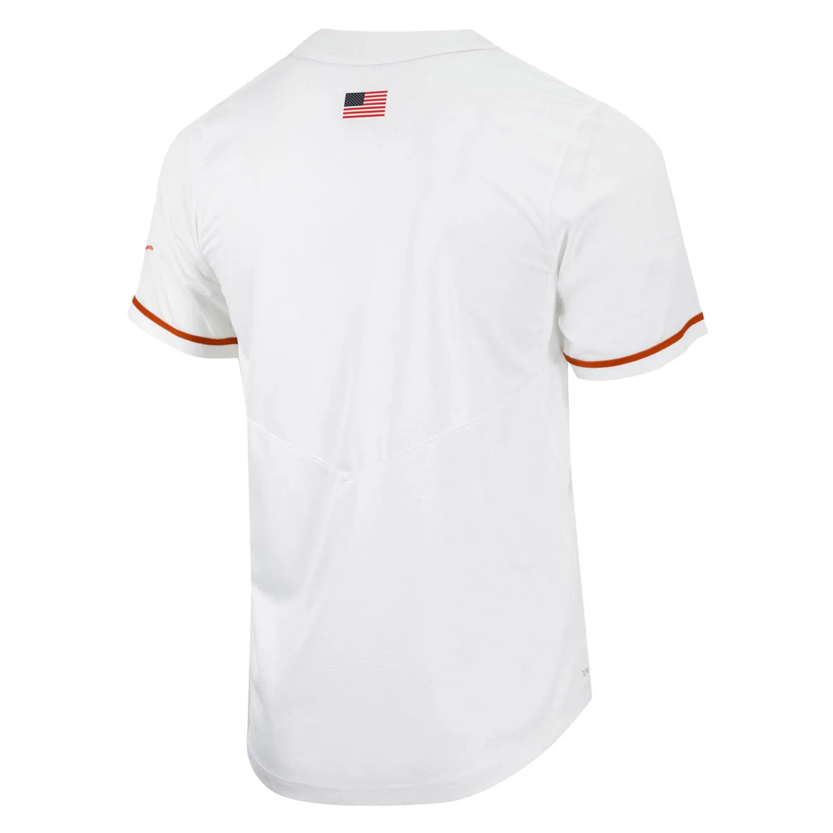 Texas Longhorn Nike Replica Baseball Jersey (UNBB-0Dal-Txe-OYS) (White) - Image 2