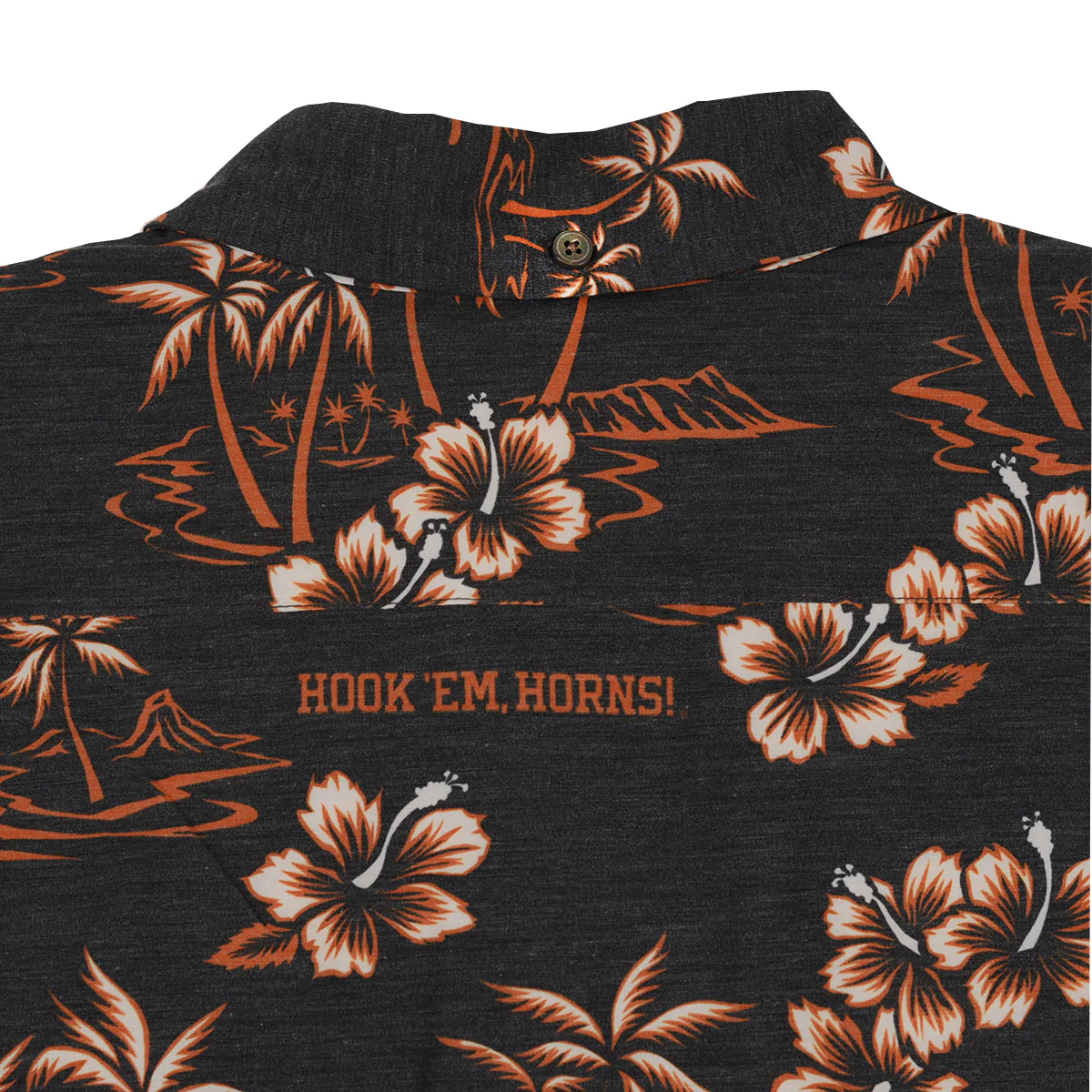 Texas Longhorn Reyn Spooner Kekai Print Button Front Shirt (M608313125) - Image 4
