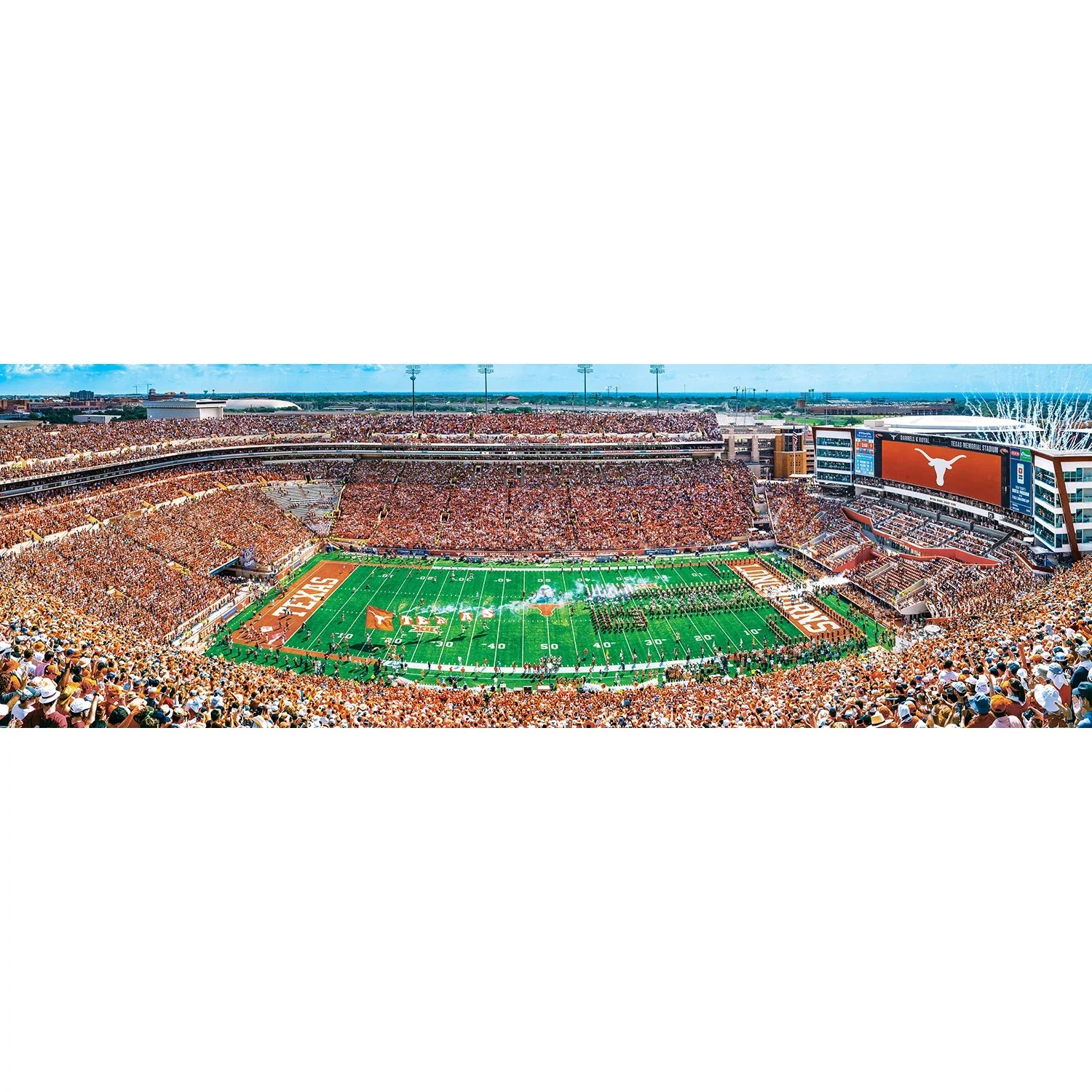 Texas Longhorn Stadium 1000 Piece Puzzle (UTX1030) - Image 2