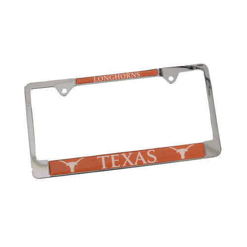 Texas Longhorn Standard License Plate Frame (UTX-STD-MASC) - Image 2