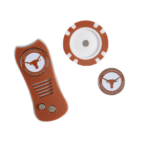Texas Longhorn Switchfix & Golf Chip Set (In Tin)Ball Marker and Divot Repair Tool (23353) - Image 3