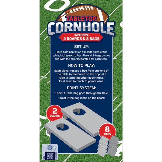 Texas Longhorn Table Top Cornhole Game - Image 2
