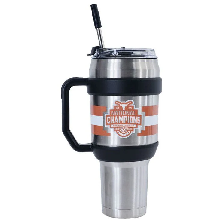 Texas Longhorn Volleyball 2023 National Championship Tumbler - Image 2