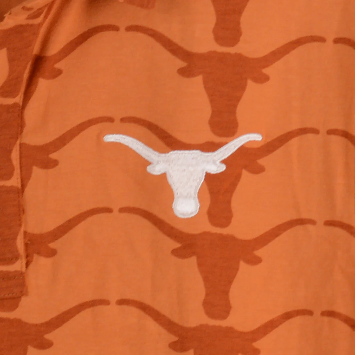 Texas Longhorn Wes & Willy Men's Tonal Polo (2358TEX) - Image 2