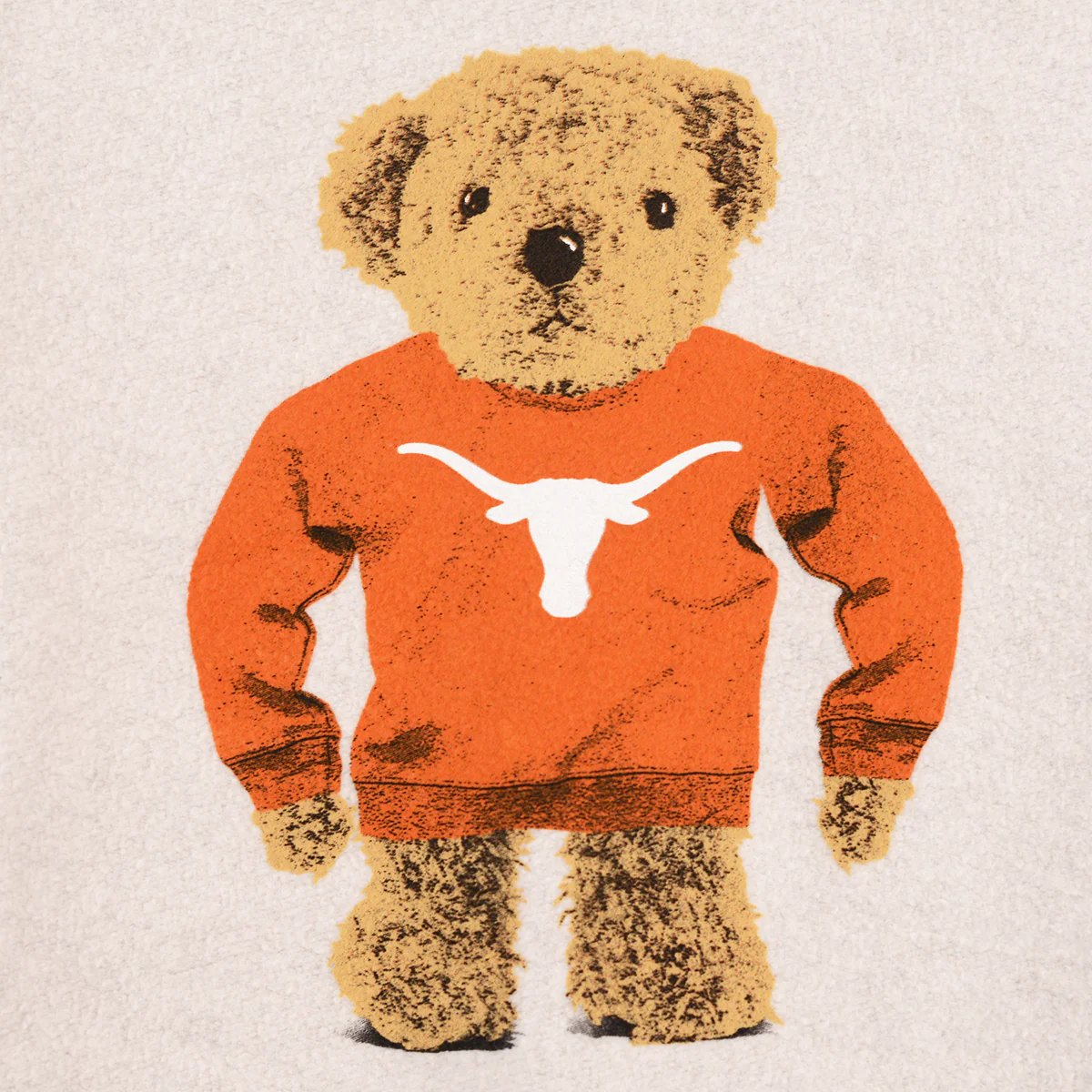 Texas Longhorn Wes & Willy Toddler Reversible Fleece Pullover (HEATHER) - Image 2
