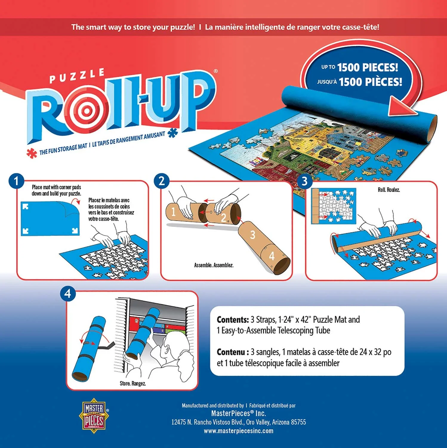 Roll and Show Roll-Up Puzzle Storage Mat (51694) - Image 2