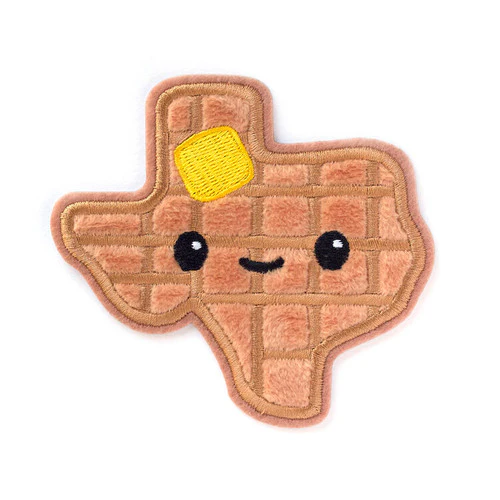 Texas Waffle Fuzzy Patch (LUX A18) - Image 3