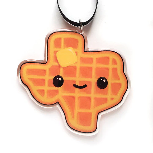 Texas Waffle Ornament (LUX O01) - Image 2
