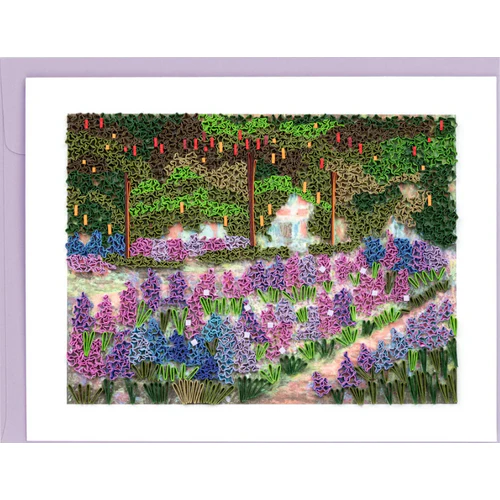 Quilling Card The Artist's Garden at Giverny Monet (AS00006) - Image 4