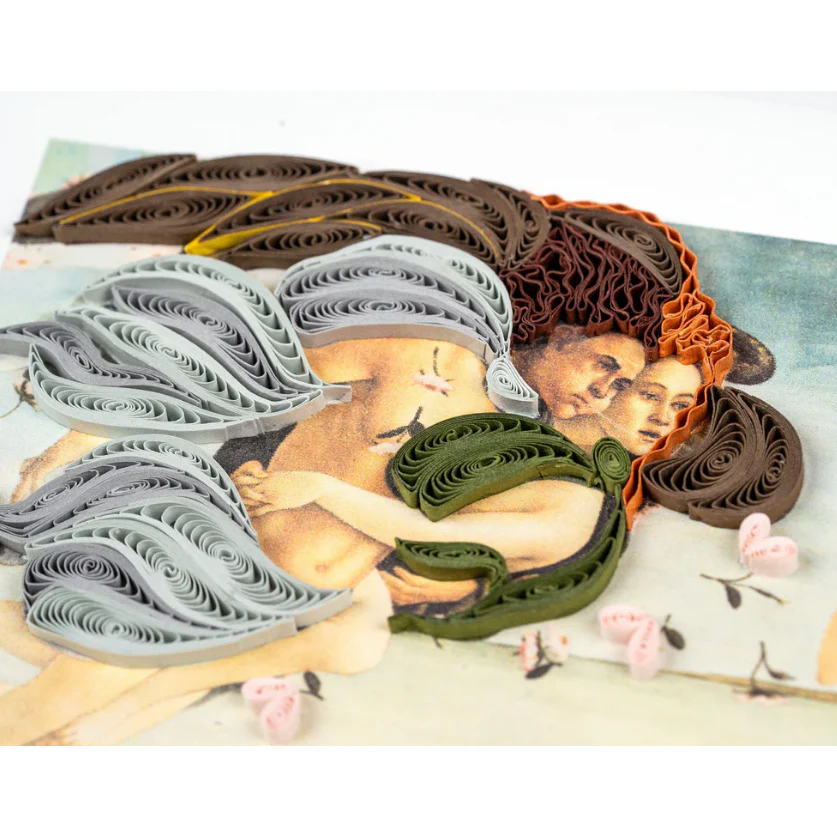 Quilling Card The Birth of Venus, Botticelli Artist Series - Image 3