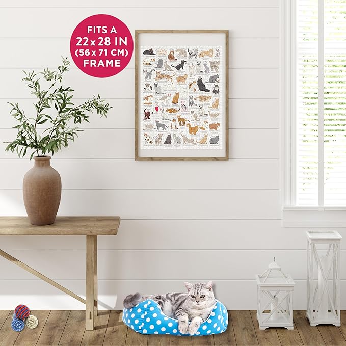 The Cat  Lovers 1000 Piece Jigsaw Puzzle in a Tube - Image 2