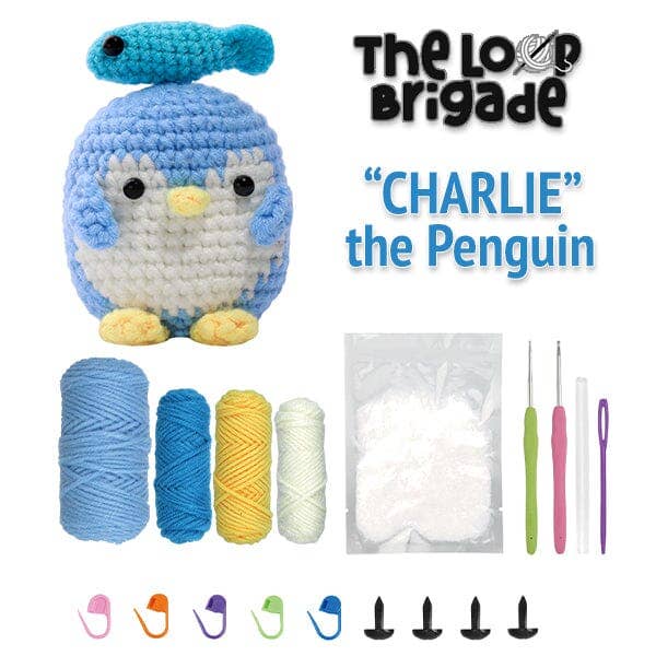 The LOOP Brigade: DIY Mini Crochet Kit - Charlie the Penguin - Image 3