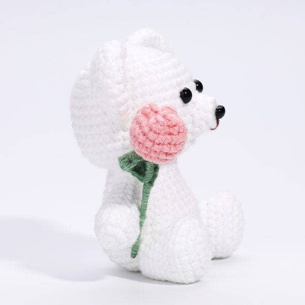 The LOOP Brigade: DIY Mini Crochet Plush Toy Complete Kit For Beginners - Cliff the Bear - Image 4