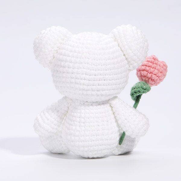 The LOOP Brigade: DIY Mini Crochet Plush Toy Complete Kit For Beginners - Cliff the Bear - Image 5