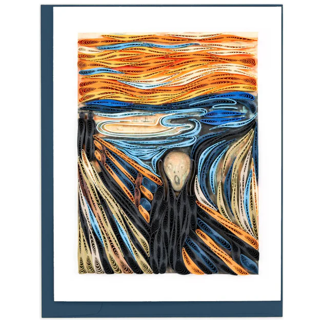 Quilling Card Artist Series The Scream Munch (AS0013) - Image 3
