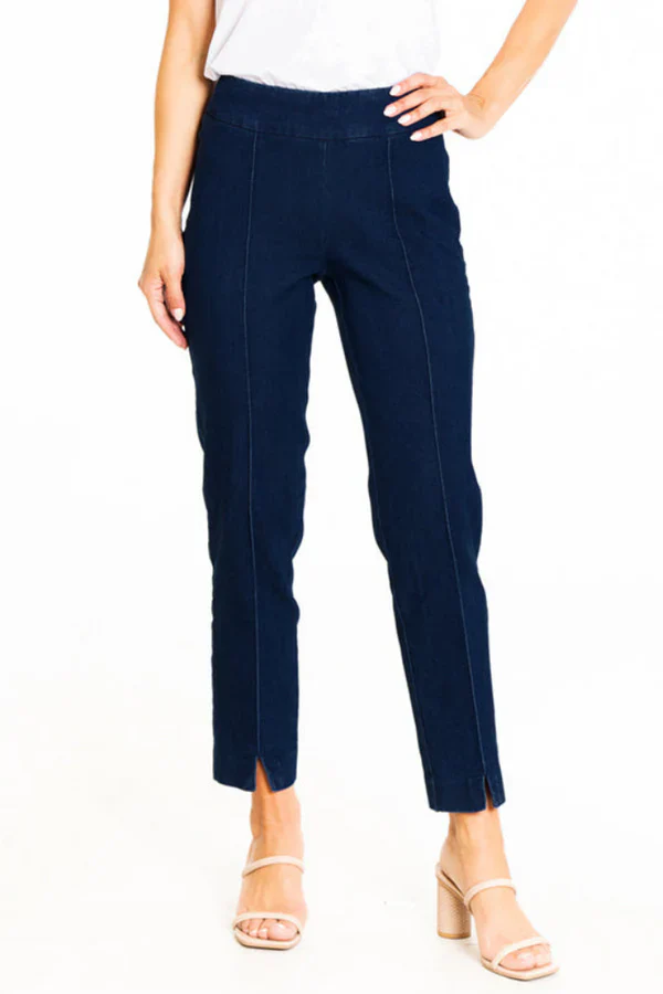 Thin Her Pull-On Stretch Denim Ankle Pant (9827P)( 3 colors ) - Image 2