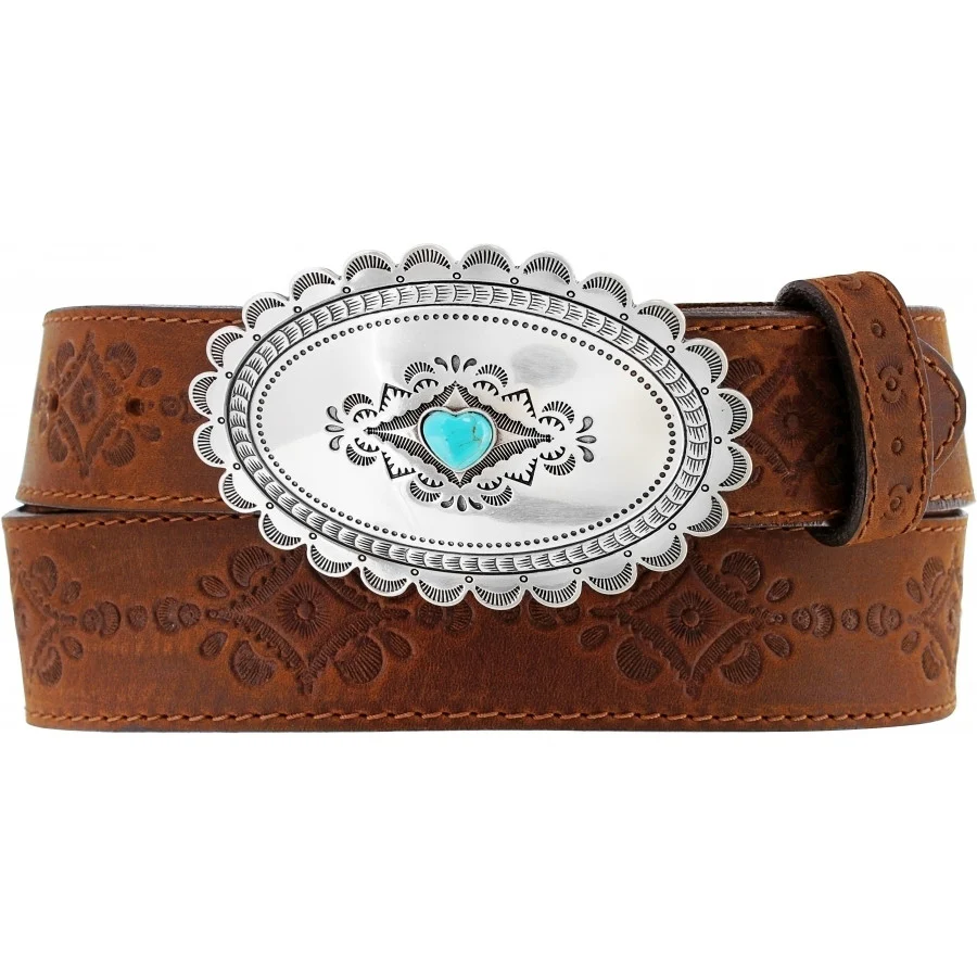 Brighton Tony Lama Navajo Heart Belt