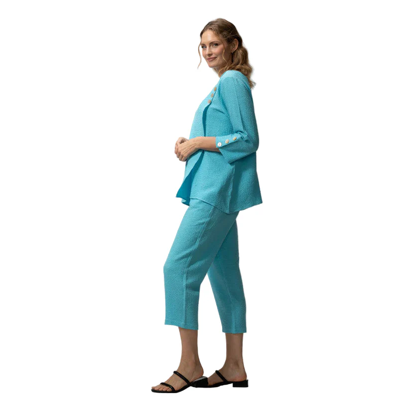 Toofan Aqua Pull On Capri - Image 2