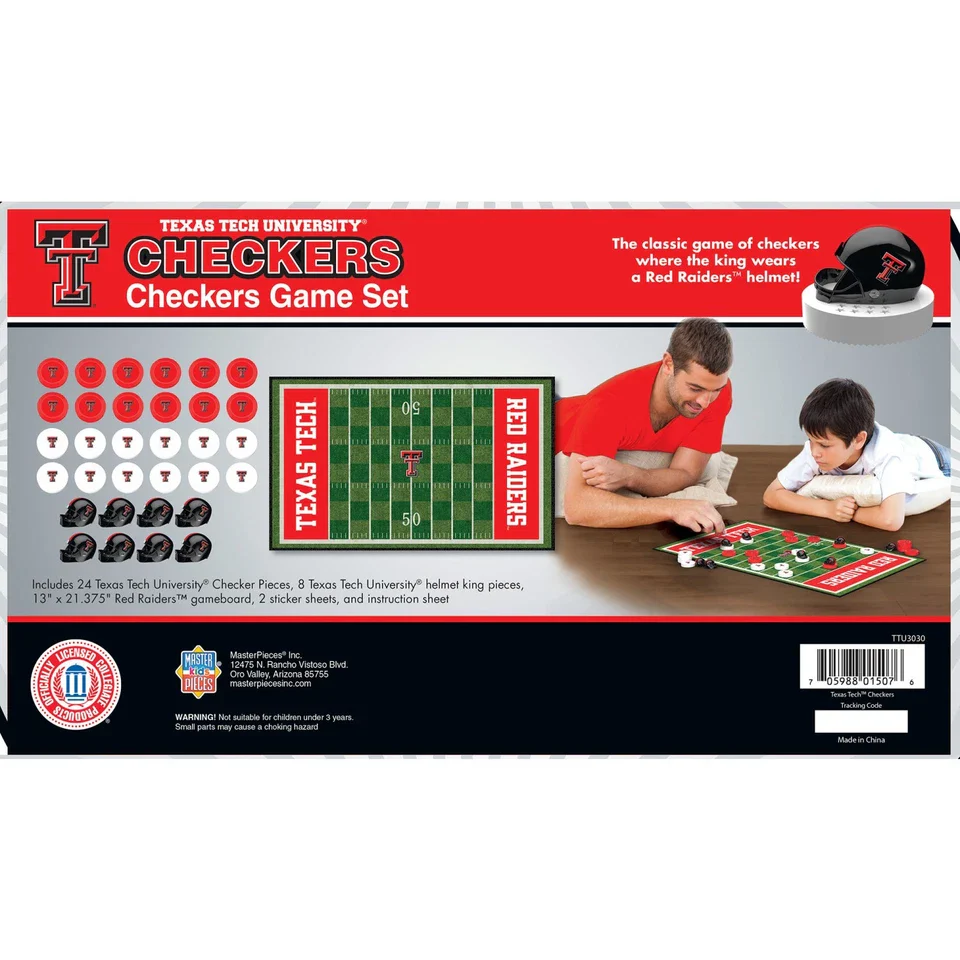 Texas Tech Checkers (TTU3030) - Image 3