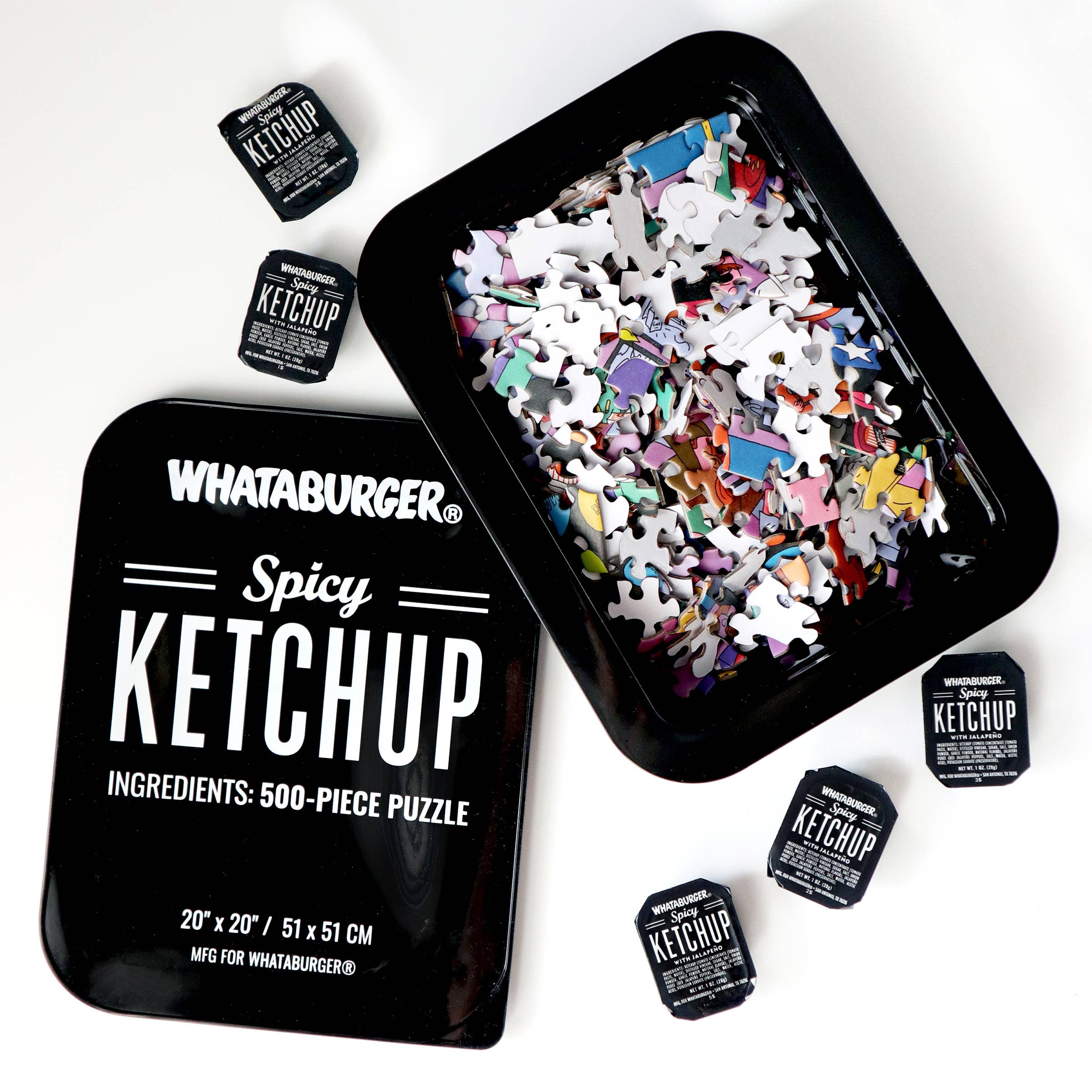 Whataburger Spicy Ketchup Puzzle: 500-Piece Puzzle - Image 4