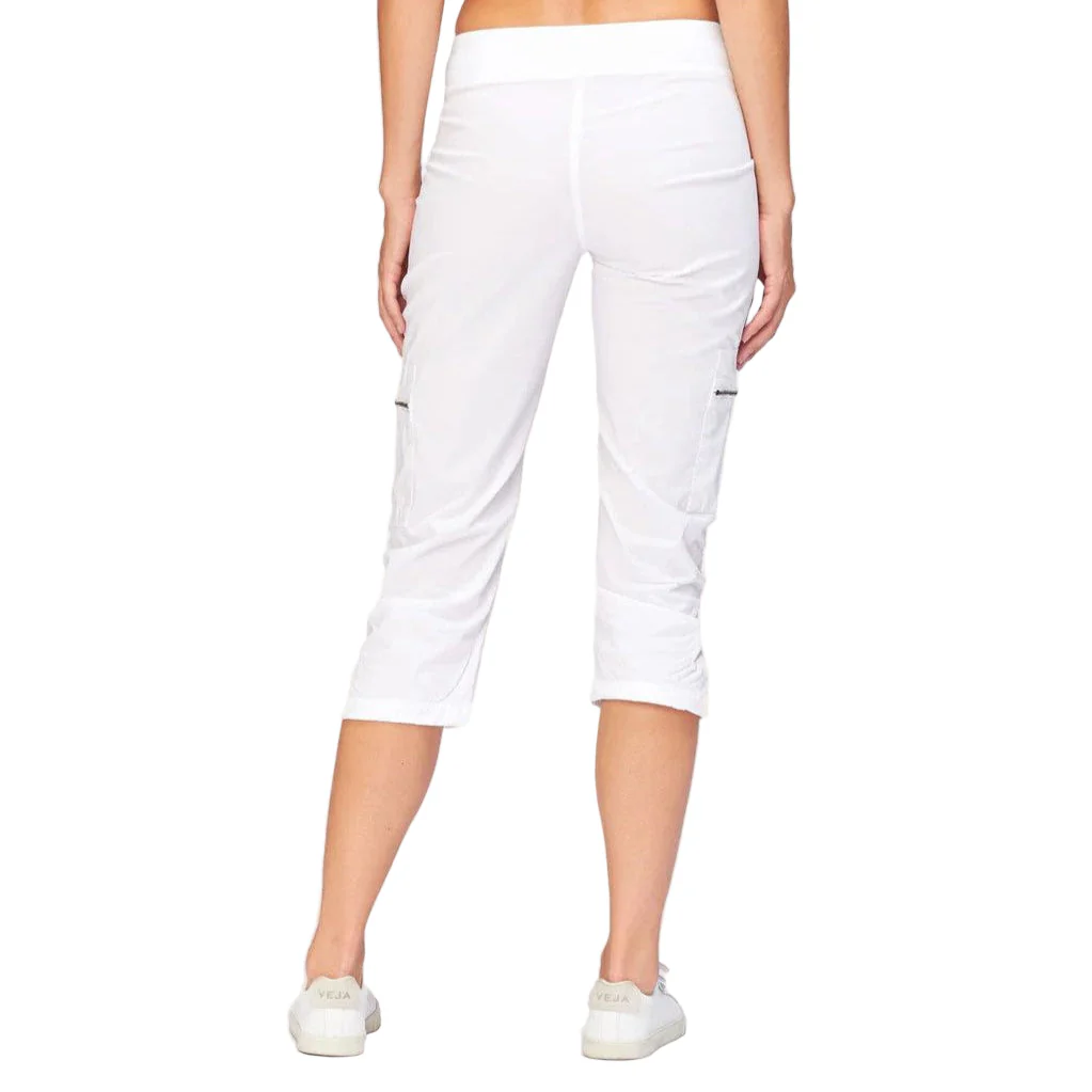 XCVI Nadia White Crop Pant - Image 3